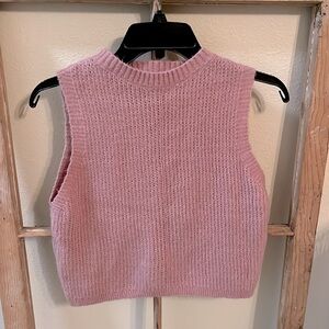 Chelsea and Violet Pink Sweater Vest